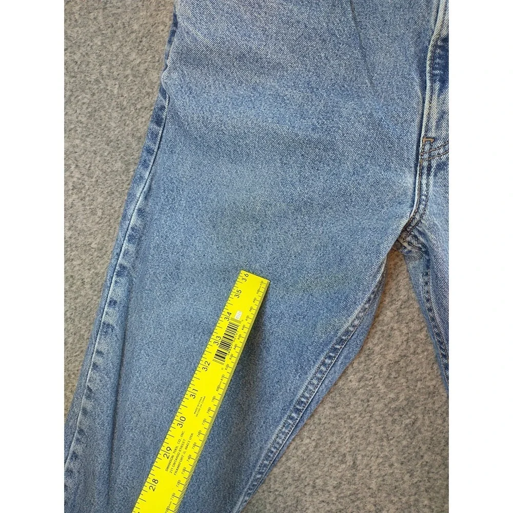 Levi Strauss Signature Mens Regular Fit Light Wash Blue Denim Jeans W36 L29